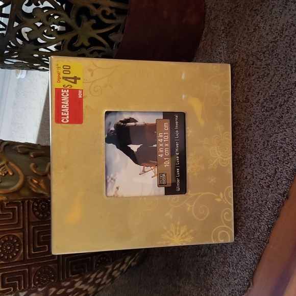 Gold Christmas Holiday Square Picture Frames - Picture 11 of 13